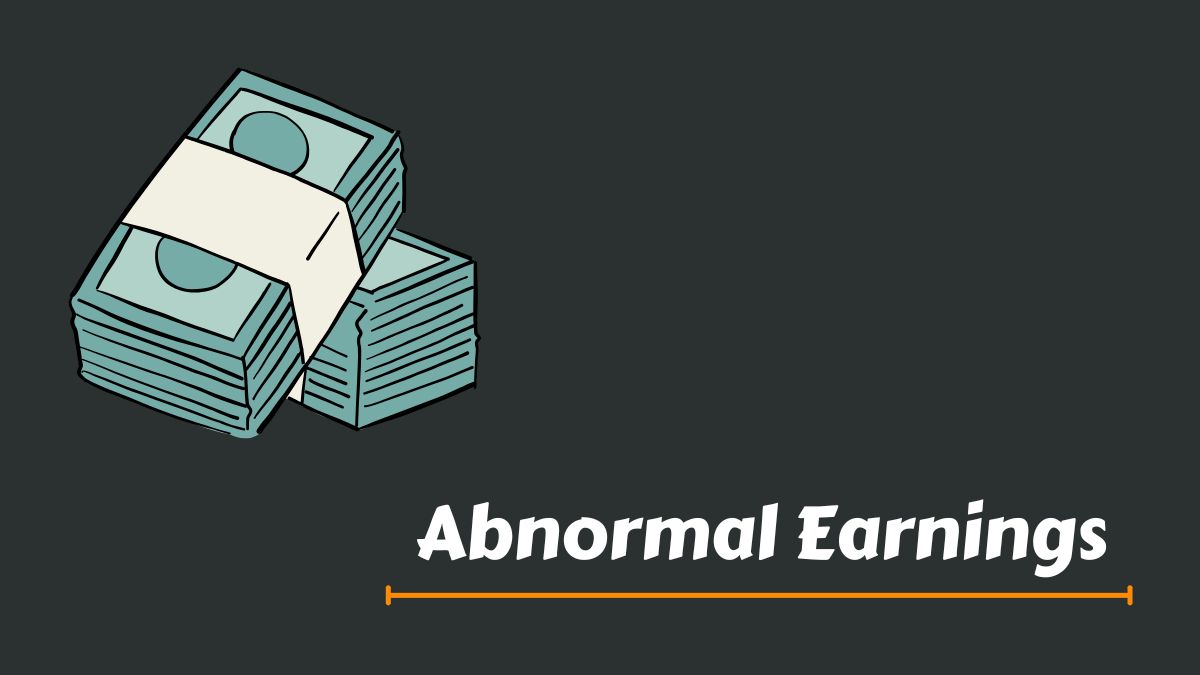 Abnormal Earnings Calculator