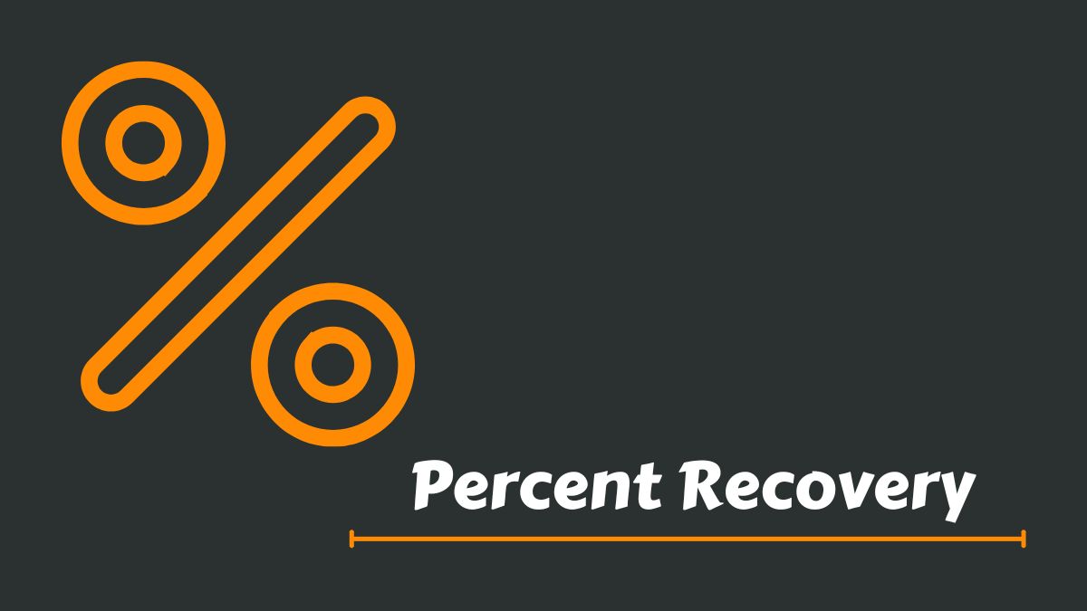Percent Recovery Calculator