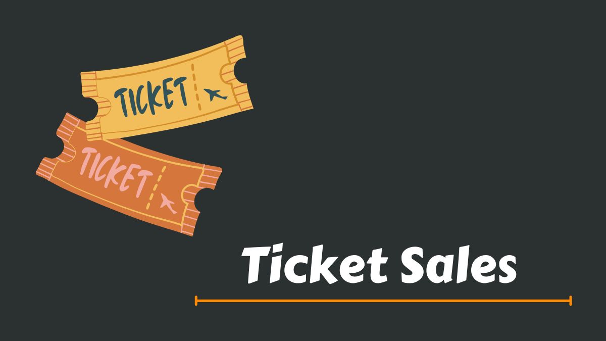 Ticket Sales Calculator